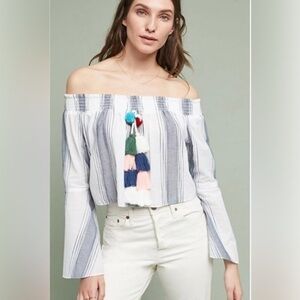 Anthropologie Playa Peasant Top medium